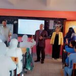 القبيصي يتابع مدارس إطسا التعليمية ويشهد طابور الصباح بمدرسة الشهيد عبد الرحمن نبيل