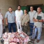 حملات تموينية تسفر عن ضبط لحوم وأسماك فاسدة بسوهاج