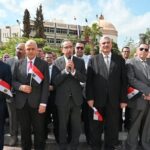 جامعة الفيوم تبدأ العام الجامعي الجديد بتحية العلم والسلام الجمهوري