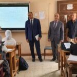 ومازالت جولات عبد الحكم مستمرة لليوم الثاني على التوالي لتعليم المنوفية .