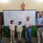 صحصاح في متابعة ميدانية لبعض مدارس إدارة منوف التعليمية.