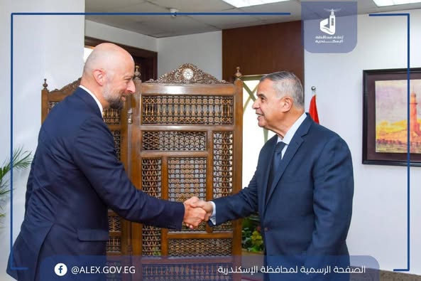 محافظ الإسكندرية يستقبل السفير النرويجي لبحث التعاون المشترك