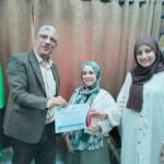 تعليم المنوفية يكرم إحدى خريجات التعليم المجتمعي المتفوقات مدارس الفصل الواحد