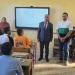 ومازالت جولات المتابعة الميدانية لوكيل تعليم المنوفية مستمرة في يوم الذكرى ٥٢ لانتصارات أكتوبر المجيدة.