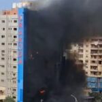 عاجل | حريق ضخم يندلع داخل مستشفى راقوده بالإسكندرية