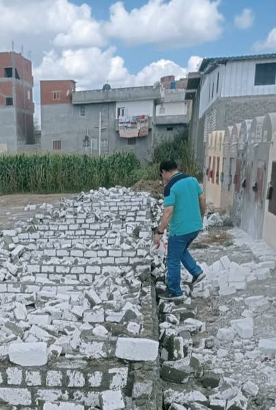 الابعاديه بالبحيرة تواصل التصدي للتعديات