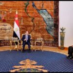 استقبل السيد الرئيس عبد الفتاح السيسي، اليوم، الدكتور خالد العناني، المدير العام المنتخب لمنظمة الأمم المتحدة للتربية والعلم والثقافة (اليونسكو)