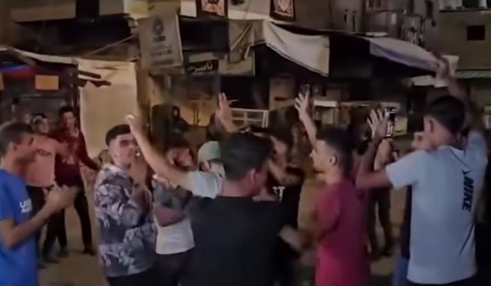 فرحة أهل غزة باتفاق وقف الحرب كمرحلة أولي