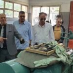 تعليم المنوفية والتعاون مع شركة المنوفية لصيانة الآلات.