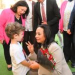 الوزيرة مايا مرسي تفتتح حضانة جديدة بحدائق العاصمة