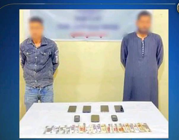 ضبط شخصين بالمنيا ينتحلان صفة موظفي خدمة عملاء