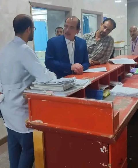 غياب الأطباء وتعطل الأجهزة ويُحيل قيادات مستشفى حلوان  للتحقيق