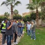رئيس جهاز مدينة الشيخ زايد تتابع أعمال النظافة والزراعة والطرق والصيانة