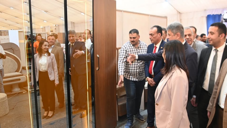 محافظ البحيرة تفتتح معرض “أوكازيون دمياط للأثاث والديكور”