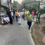 استمرار الحملات الميدانية المكثفة في الشيخ زايد لرفع الإشغالات والتصدي للنباشين