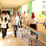 رئيس جهاز مدينة الشيخ زايد تتفقد جميع مقار اللجان الانتخابية للاطمئنان على جاهزيتها لاستقبال السادة الناخبين