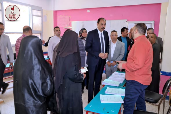 محافظ سوهاج يواصل جولاته لمتابعة سير انتخابات النواب 2025