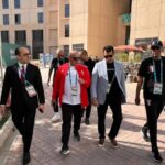 وزير الشباب والرياضة يزور بعثة مصر في دورة ألعاب التضامن الإسلامي بالرياض