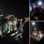 مصرع وإصابة 11 شخصًا في تصادم بكفر الشيخ