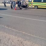 مصرع مواطن في حادث تصادم بطريق القاهرة–الفيوم الصحراوي