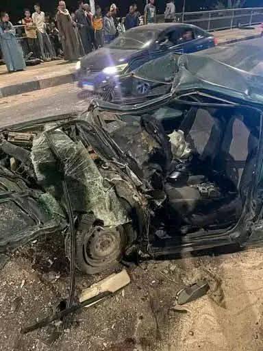 إصابات في حادث مروّع أعلى كوبري أسيوط
