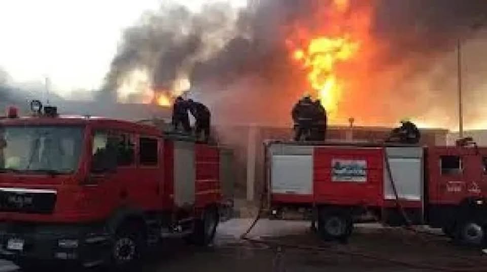 السيطرة على حريق بمزرعة دواجن بطريق الفيوم الدائري دون خسائر بشرية