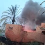 وفاة عامل ستيني في حريق داخل مصنع طوب بمعصرة صاوي بالفيوم