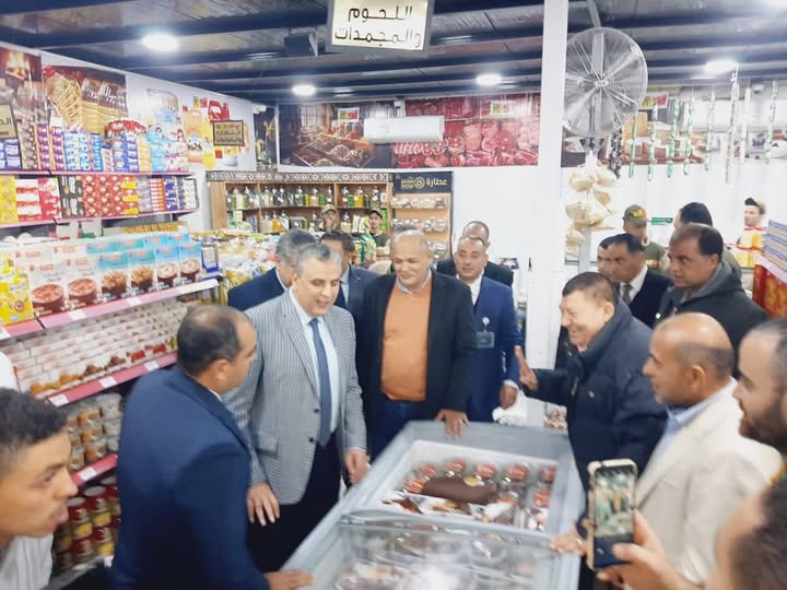 إفتتاح منفذ جهاز مستقبل مصر بإدفينا بمركز رشيد لتوفير السلع الغذائية بأسعار مخفضة