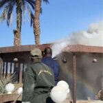 حريق مفاجئ داخل كافيه بالكرنك تدخل سريع ينقذ المنطقة من كارثة محتملة