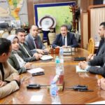 محافظ المنوفية يناقش معدلات تنفيذ الخطة الاستثمارية ومتابعة تطوير وتجديد كوبري مبارك بشبين الكوم .