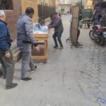 حملة موسعة بحي الجون لرفع الإشغالات وتحسين مستوى النظافة بمدينة الفيوم