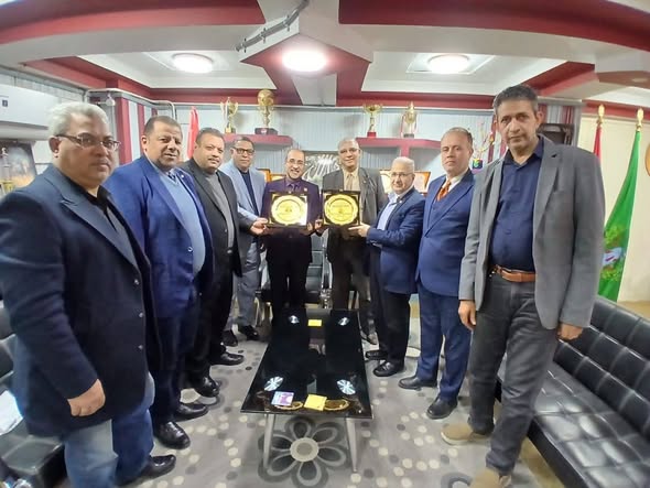 مدير تعليم المنوفية يلتقي قائد قطاع المدارس العسكرية والقيادات التعليمية للتهنئة بالمناصب الجديدة