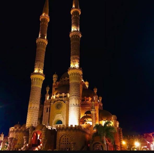 مسجد الصحابه بشرم الشيخ تحفه معماريه