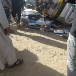 مأساة على طريق منشأة عبد الله.. مصرع سيدة إثر انقلاب تريلا محمّلة بالرمال بالفيوم
