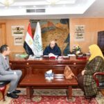 محافظ الفيوم يبحث تطوير خدمات بنوك الدم بالمحافظة