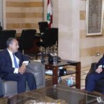 وزير الخارجية يجري مباحثات مع رئيس مجلس الوزراء اللبناني في بيروت