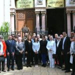 محافظ البحيرة ووزيرة الثقافة وأعضاء مجلسي النواب والشيوخ بجولة تفقدية للصروح الثقافية بدمنهور