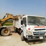 حملات مكثفة للنظافة ورفع الإشغالات بمراكز الفيوم لتحسين المظهر الحضاري والخدمات