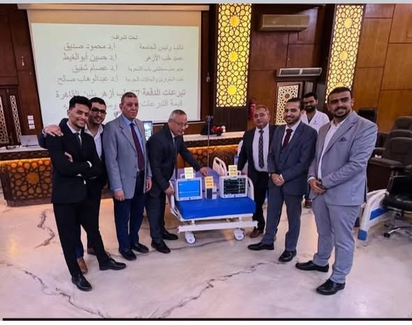 طلاب طب جامعه الازهر يدعمون مستشفى باب الشعريه الجامعي