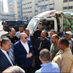 متابعة ميدانية من محافظ الفيوم لمنظومة توريد القمح بصوامع مطاحن مصر الوسطى وتشديد على سرعة صرف المستحقات