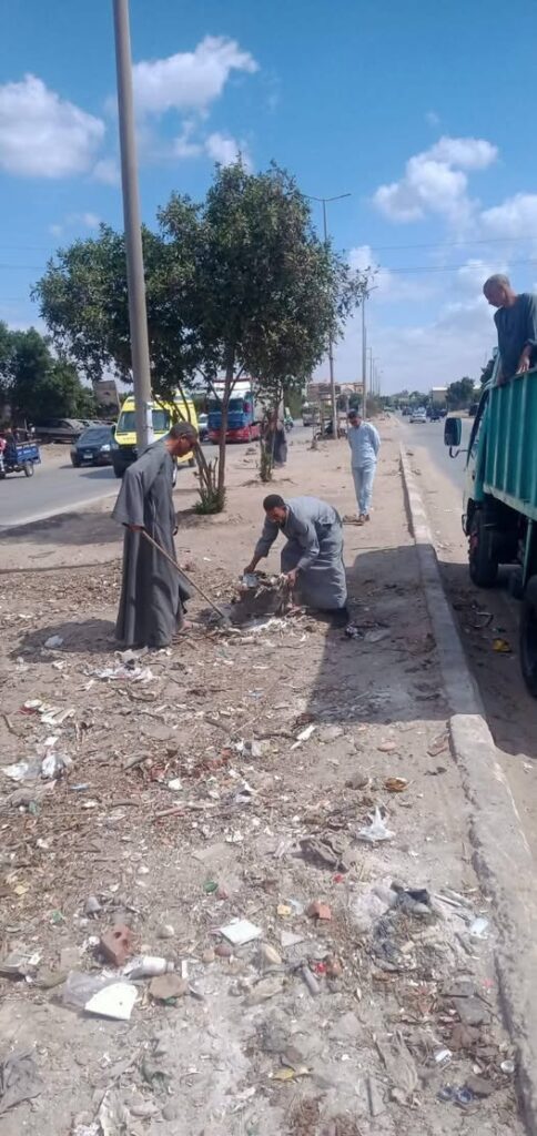 الفيوم تطلق حملات موسعة للنظافة والتجميل بالطريق الدائري وقرى المركز لرفع كفاءة الخدمات