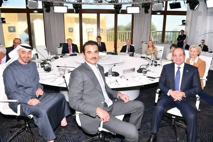 السيسي في إيفيان رؤية مصرية متكاملة لإنهاء أزمات المنطقة وأمن العرب