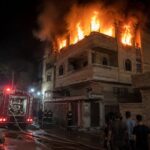 الحماية المدنية تخمد حريقًا بمنزل مكوّن من 3 طوابق في الفيوم دون إصابات