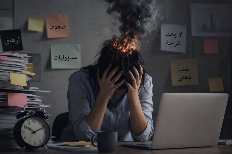 الاحتراق النفسي: عندما تستنزفنا الحياة بصمت