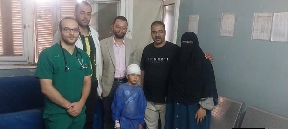 بعد إصابة بالغة في الرأس.. جراحة ناجحة تنقذ حياة طفل بمستشفى الفيوم العام