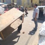 حملات إشغالات مكبرة بالشهداء والباجور و شبين الكوم لإعادة الانضباط وتحسين مستوى الخدمات