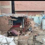 انهيار حائط منزل مكوّن من طابقين في إطسا بالفيوم دون وقوع إصابات