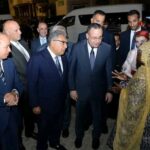 وزير التعليم العالي ومحافظ الدقهلية ورئيس جامعة المنصورة يتفقدون مبنى إدارة الطلاب الوافدين