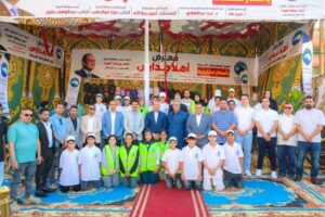 إقبال ملحوظ من الأهالي مشروعات مستقبل وطن تفتتح معرض أهلًا مدارس بالوراق
